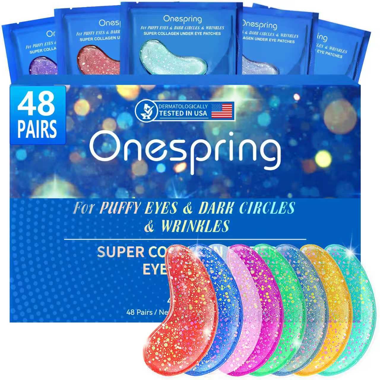 ONESPRING Under-Eye Masks, 48 Pairs