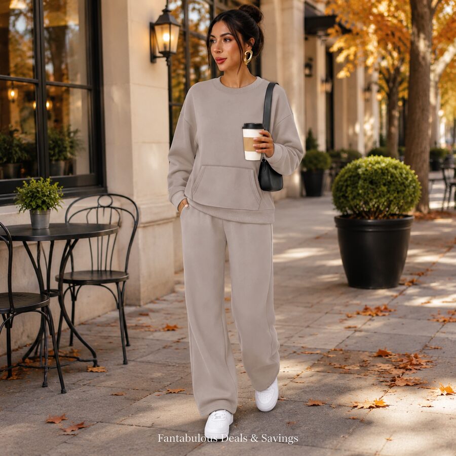 Sampeel Women’s Two-Piece Sweatsuit
