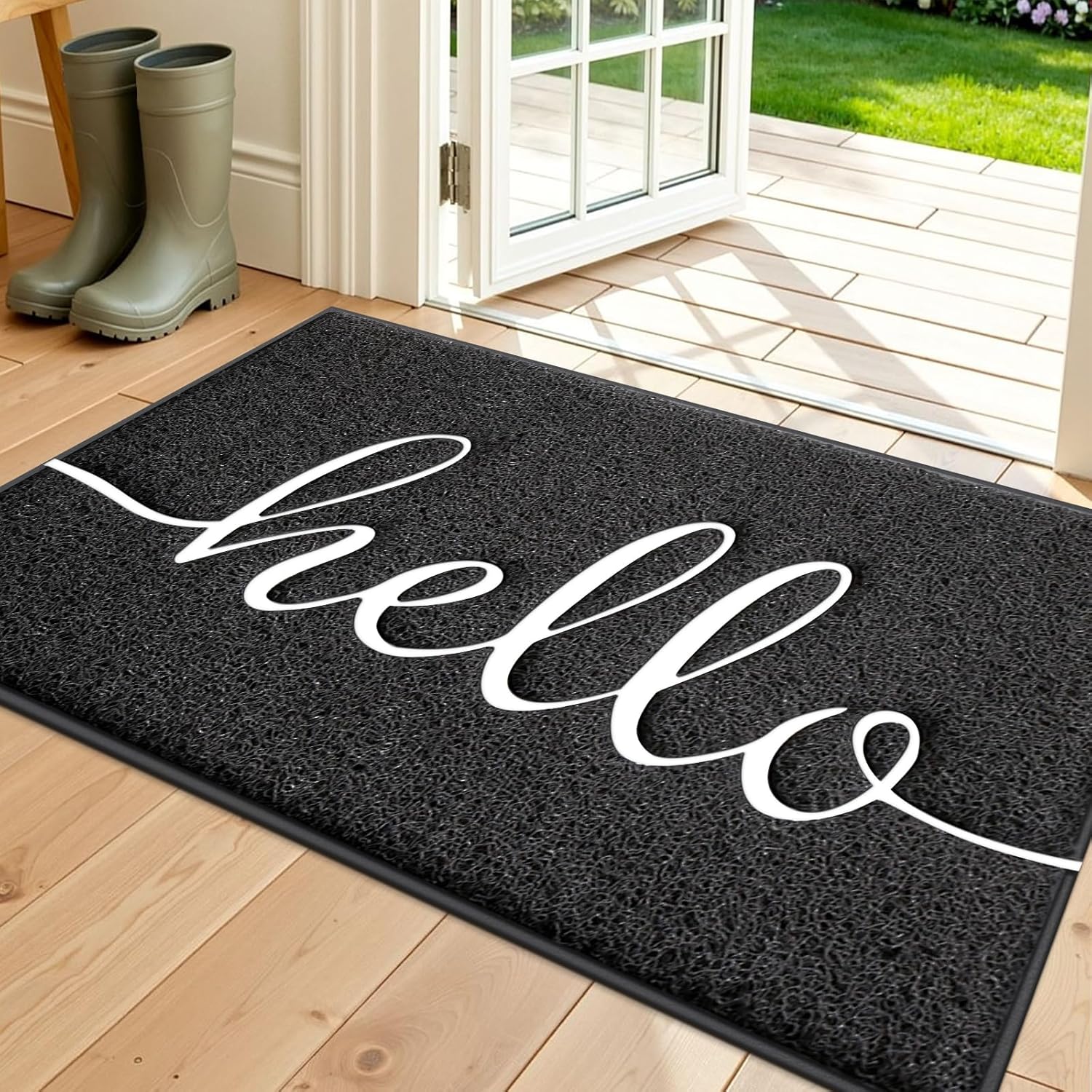 Welcome Floor Mat for Entryway