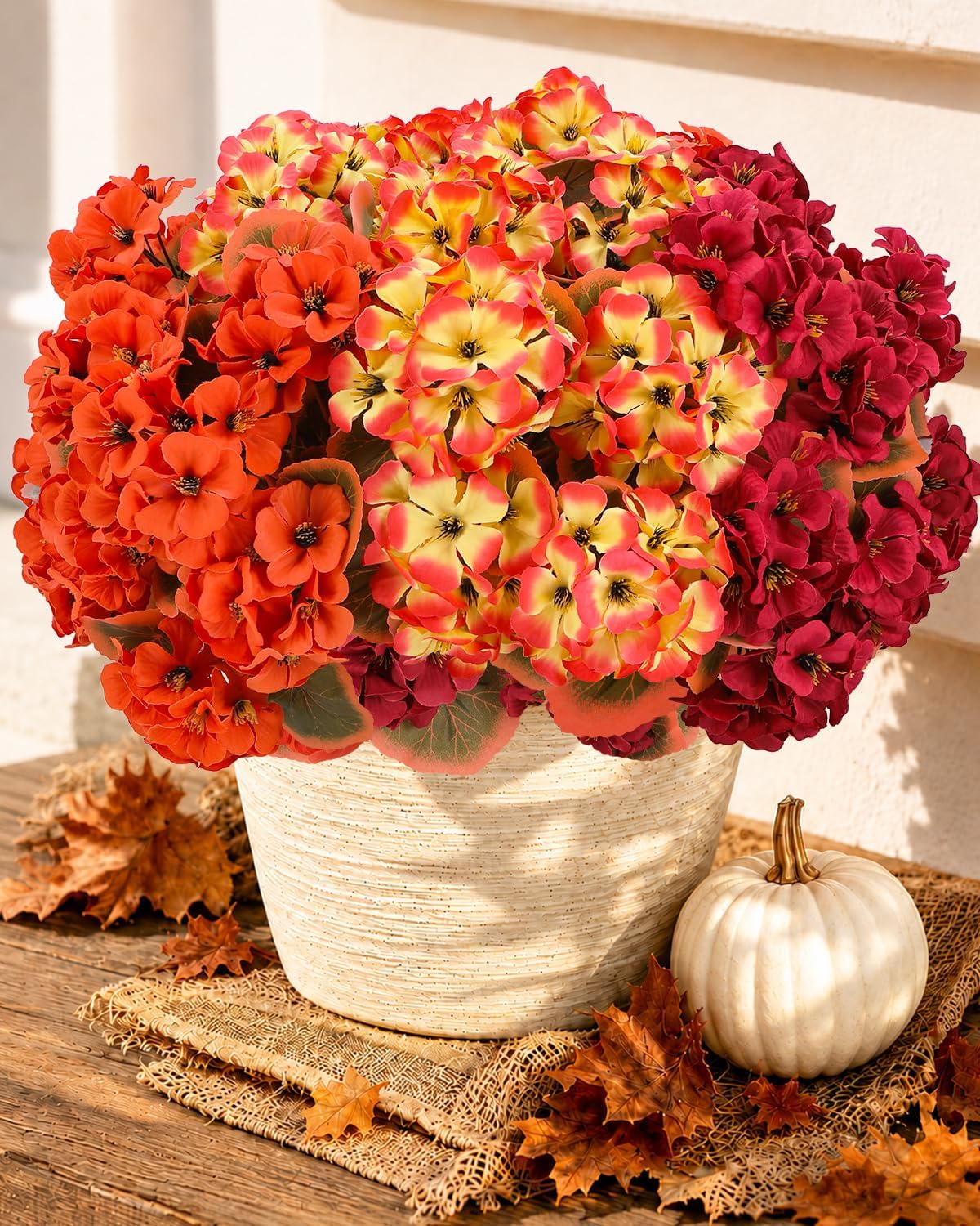 LAOWUJA Artificial Fall Flowers