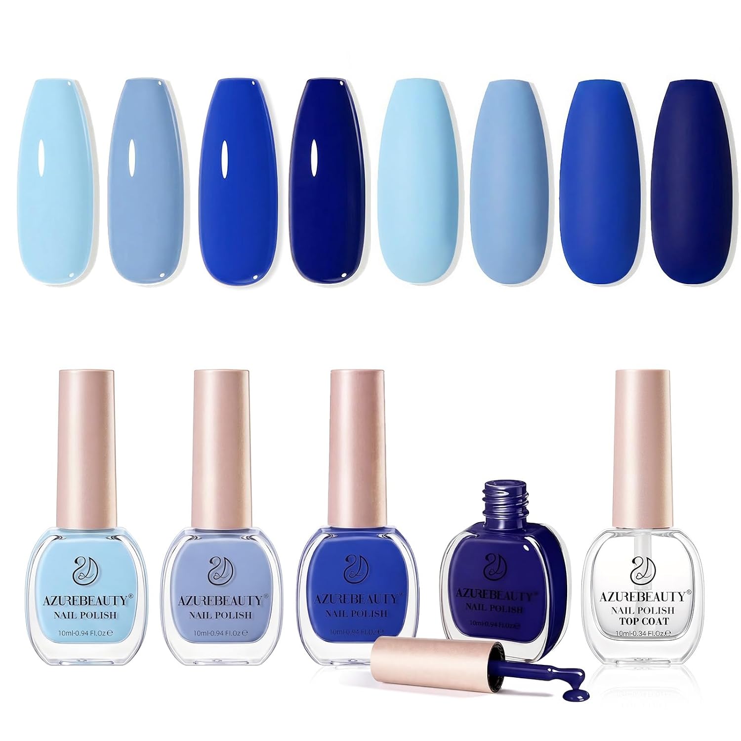 Nail Polish Set, 4 Colors